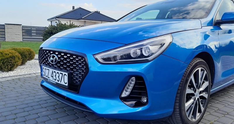 Hyundai I30 cena 52900 przebieg: 93000, rok produkcji 2017 z Ozorków małe 596